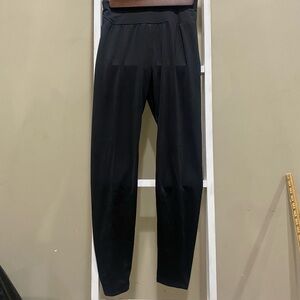 SHEIN Black High Waisted Crisscross Leggings XS 0290